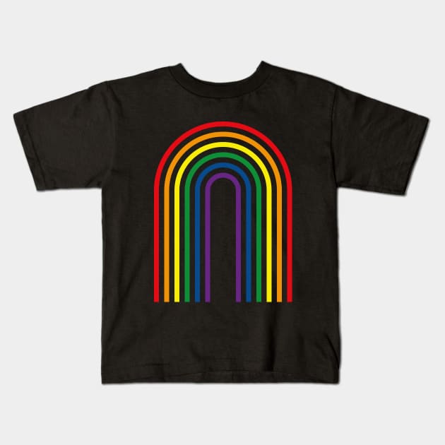 Rainbow Kids T-Shirt by oksalyesilok